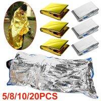 【CW】❍  Outdoor Low Temperature Aid Insulation Blanket Sleeping Campsite Keeping Foil Polyester Film Lifesaving