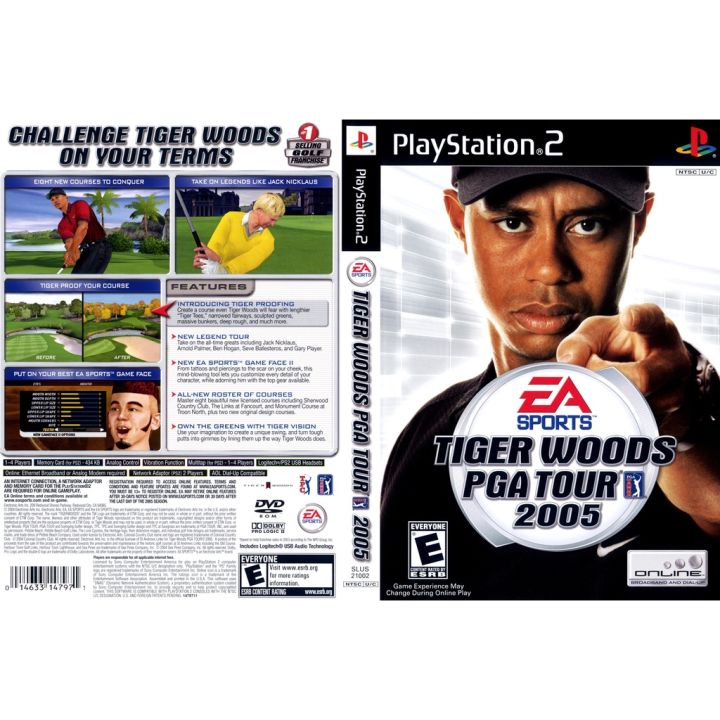 tiger-woods-pga-tour-2001-2010-เกมกอล์ฟ-แผ่นเกม-ps2-playstation-2