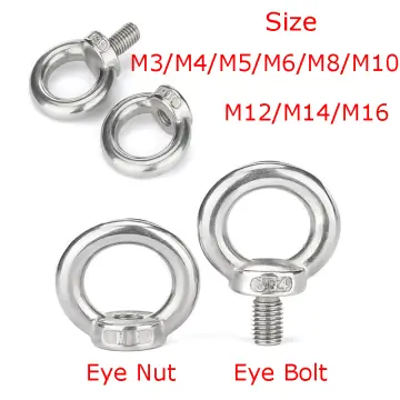 Self-tapping Screw Sheep Eyes Hooks Loops Screws Bolt Ring Circle Copper  Plated