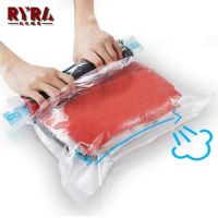 Vacuum Packing Travel Bag Roll Up Space Saver Bags For Luggage Home Storge Vacuum Compression Bag Travel Compression Bags