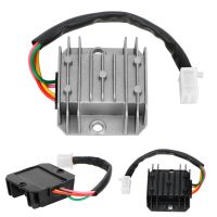 ●❃ Current Rectifier Universal Voltage Regulator Motorcycle Voltage Stabilizer 4 Wires 4 Pins 12V For 150-250CC ATV Scooter