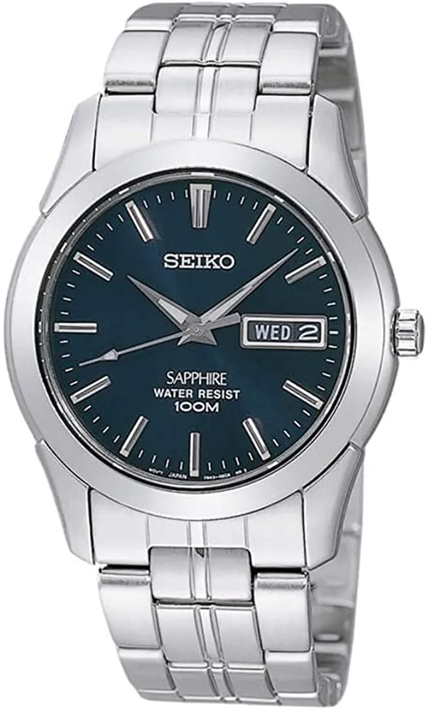 Đồng hồ Seiko cổ sẵn sàng (SEIKO SGG717P1 Watch) Seiko SGG717P1 Mens  Sapphire Steel Watch [Hộp & Sách hướng dẫn của Nhà sản xuất + Người bán bảo  hành một năm] |