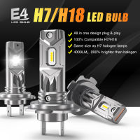 2x H7 Led C An BUS ไม่มีข้อผิดพลาดไฟหน้า360 ° H18รถยนต์หลอดไฟ12โวลต์55วัตต์ไดโอดโคมไฟพลังงานสูงสำหรับฮอนด้าซีวิค VW J Etta Subaru Forester