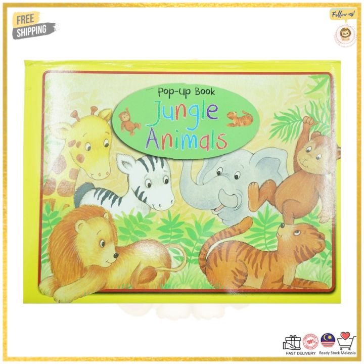 Forest Animals / pop up book / English book / English stories book /  Stories book / Age 4 + | Lazada