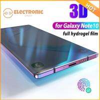 นุ่มบางพิเศษวงจรอิเล็กทรอนิกส์ TPU 3D Hydrogel หุ้มฟิล์มป้องกันป้องกันหน้าจอสำหรับ Samsung Galaxy Note 10 / 10 + Plus