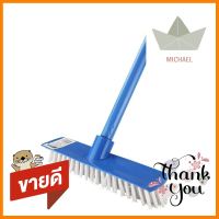 แปรงไนลอนขัดพื้น/ผนัง SWASH สีฟ้าNYLON CLEANING BRUSH FLOOR/WALL SWASH BLUE **สอบถามเพิ่มเติมได้จ้า**