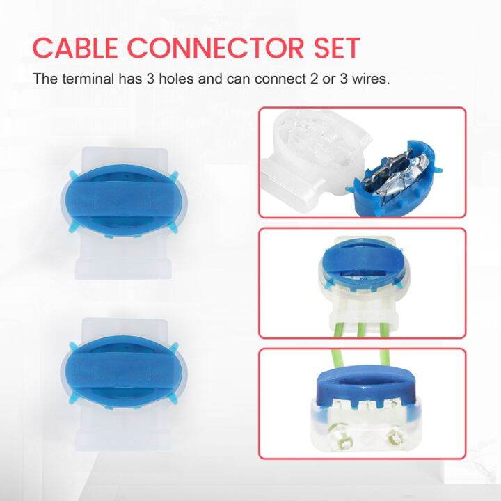 20pcs-waterproof-wire-connector-crimp-gel-filling-robot-lawn-mower-outdoor-garden-irrigation-application