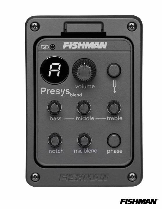 fishman-presys-blend-ปิ๊กอัพกีตาร์โปร่ง-แบบติดตั้งด้านข้าง-ใส่ถ่านที่แผงควบคุม-รุ่น-psy-gaa-qaa-presys-blend-onboard-preamp-pickup-system