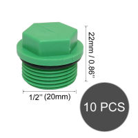 Muciakie ปลั๊ก G1/2 G3/4 G1 ตัวผู้มีเกลียว Ppr Fiting Pipa ปลั๊กท้าย Bsp ท่อน้ำ Sper ป้องกันการรั่วซึม