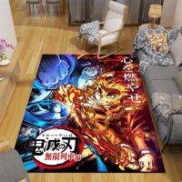 [A Warm] Demon Slayer 3D PrintOutdoor RugBedroomRugs Floor MatRoom AnimeFloor Carpet