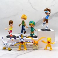 ฟิกเกอร์สะสมผจญภัย Digimon 6-17ซม.,ฟิกเกอร์สะสม Agumon ตุ๊กตาขยับแขนขาได้อสูรกาย