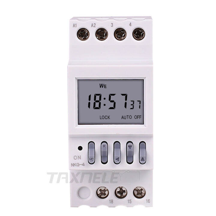 Din Rail Timer Switch School Bell Controller Digital Weekly ...