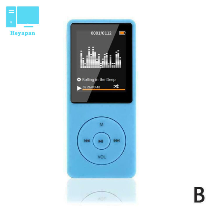 เครื่องเล่นเพลง-mp3แบบพกพารองรับบลูทูธวิทยุ-fm-mp4ภายนอกบางเฉียบปากกาบันทึก-mp3นักเรียน