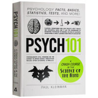 English original 101 series Psychology Psych 101 English version of Psychology original book Hardcover English book Paul Kleinman