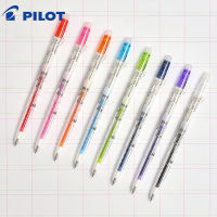 8สีญี่ปุ่นนักบิน Erasable ปากกาเจล0.38มิลลิเมตรลูกอมสีใสก้านแรงเสียดทานปากกา LFBS-18UF