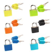 23x30x18.5mm Coloured Small Luggage Lock Cabinet Door Bookbag Diary Suitcase Anti-Theft Security Padlock Dormitory Appliances