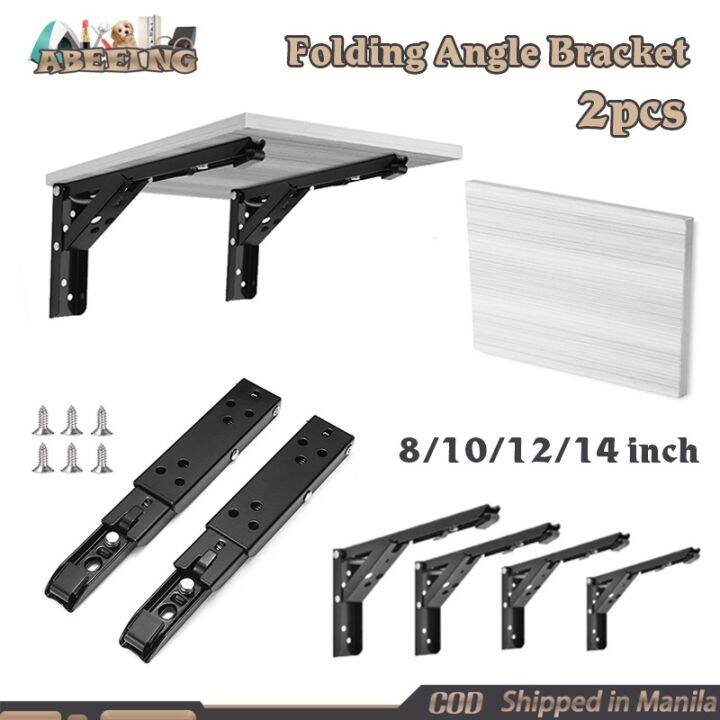Triangle Folding Angle Bracket Stainless Steel Heavy Support Adjustable