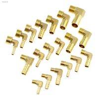 ✹ Brass Hose Barb Fitting Elbow 6mm 8mm 10mm 12mm 16mm To 1/4 1/8 1/2 3/8 BSP Male Thread Barbed Coupling Connector Joint Adapter