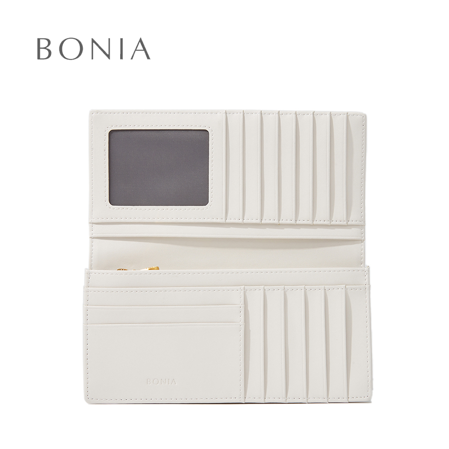Bonia Pianura Long 2 Fold Women's Wallet with Pockets Logo 860381-502-01-85