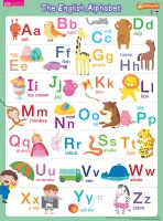 โปสเตอร์พลาสติก The English Alphabet  (ใช้กับ Talking Pen)