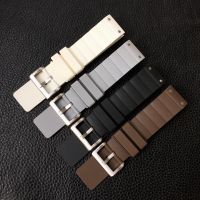 Suitable For Rubber watch strap suitable for Cartier Santos silicone wristband SANTOS 100 tape 23mm