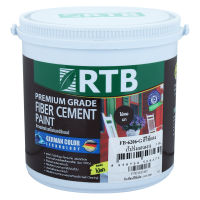 สีทาไม้ฝา RTB FIBER CEMENT PAINT #6206 เงา 1 แกลลอน