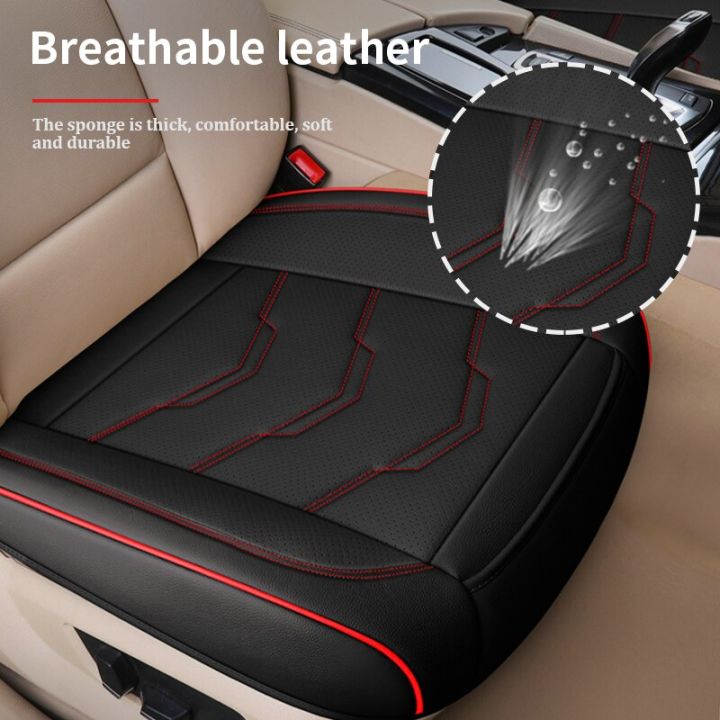 seametal-เบาะรองนั่งรถยนต์-เบาะนั่งรถยนต์-หนัง-pu-เบาะหนังระบายอากาศ-เหมาะสำหรับรถยนต์ส่วนใหญ่