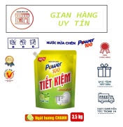 NƯỚC RỬA CHÉN- POWER100- HƯƠNG CHANH- TÚI 3.5KG