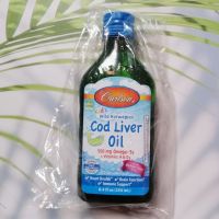 Kids Wild Norwegian Cod Liver Oil, Great Bubble Gum Taste 250 mL (Carlson®) น้ำมันตับปลา จากประเทศนอร์เวย์ ชนิดน้ำ สำหรับเด็ก