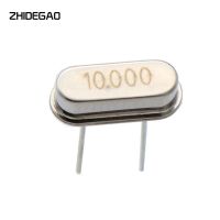 10pcs 10.000M 10.000MHZ 10MHz 10 MHZ ควอตซ์คริสตัลเรโซเนเตอร์ Passive Oscillator HC 49S ใหม่ ZHIDEGAO