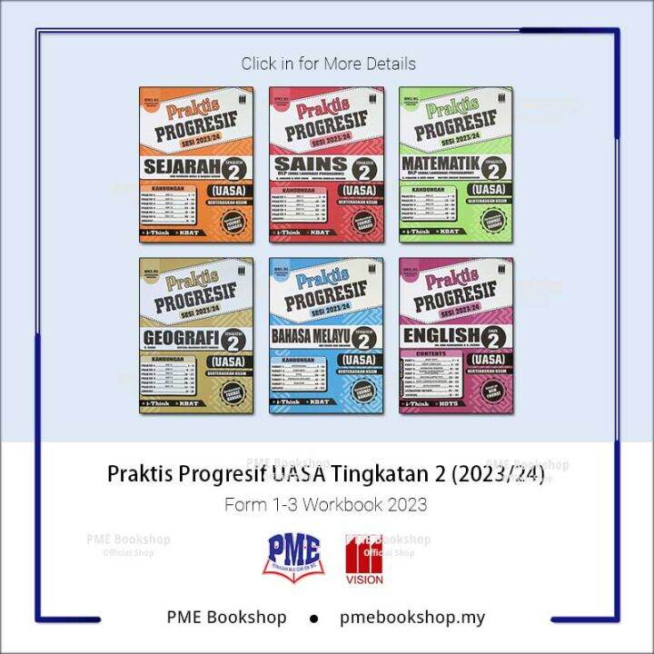 [PME Bookshop] Vision: Praktis Progresif UASA Tingkatan 2 (2023/24 ...