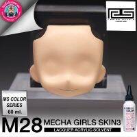 RADITZ RS MECHA GIRLS SKIN3 สีเนื้อแนวตัวละครหญิงทั่วไปแบบที่ 3 60 ml. สีแอร์บรัช สีพ่นโมเดล