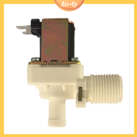 Aleaty? 12 voltios DC 12 V 24V 36V 48V AC 110V 220V แนวตั้งปกติปิด Solenoid Valve Water Inlet 1/2 "MALE Valve Outlet 12mm PIPE