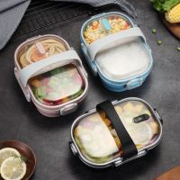 hot【cw】 304 Separate Student Bento Leak-proof Food Insulation Child