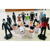 โมเดล skibidi toilet tv man camera man speaker man โมเดลขนาด 5-12 cm.