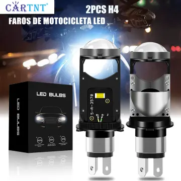 Y8 H4 LED Headlights Auto H4 LED Lights Mini Projector Lens 6000K Super  Bright 22000LM High Low Beam Car Headlight LED Turbo Fan