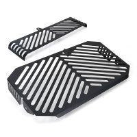 D Fit For SUZUKI V-Strom 650 DL 650 2004-2010 VSTROM 650 Motorcycle Radiator Guard Protectors Grill Aluminum Cover