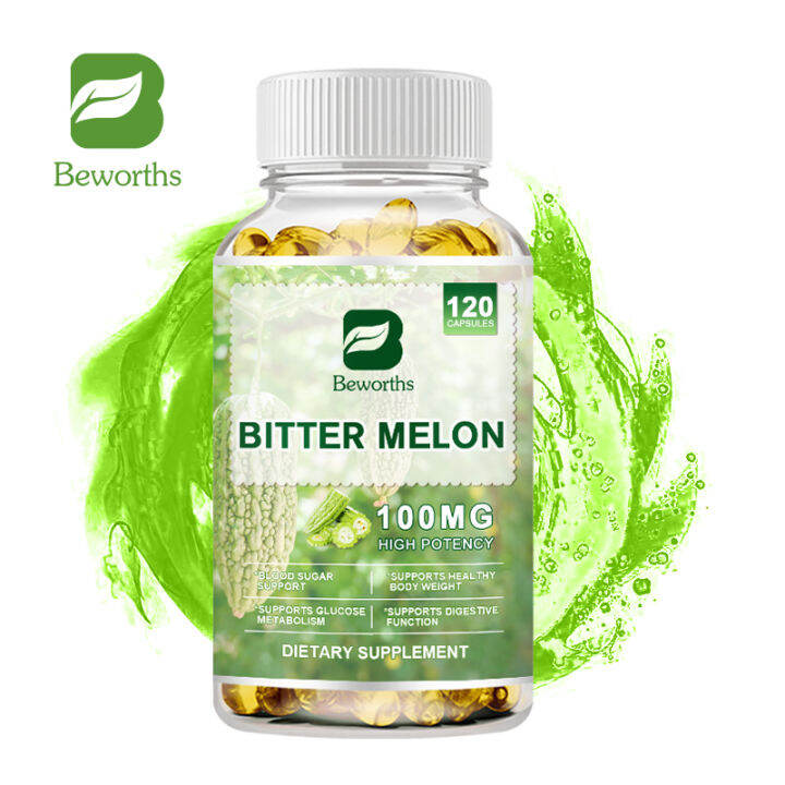BEWORTHS Bitter Melon Extract Capsules 100mg To Support Blood Sugar