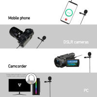 FANTECH Lavalier Microphone MV-01 3M Cable 3.5MM Plug Lavalier Lapel Microphone Ultra Light 23gr For IPhone Android Smartphone l