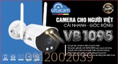 Camera ngoài trời Vitacam VB1095 - 2MPX , VB1095 3MPX Full Color 10 Led.