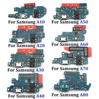 ขั้วต่อพอร์ต USB บอร์ดสายดิ้นสําหรับ Samsung A80 A70 A60 A50 A40 A30 A20 A10 A202F A7 A9 2018 A750 A920 A10s A20s