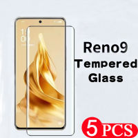 5/3/1 ชิ้นฝาครอบป้องกันฟิล์มสำหรับ OPPO Reno 9 8T 5G 6 5 4 3 A1 pro plus กระจกนิรภัยโทรศัพท์ป้องกันหน้าจอสมาร์ทโฟน-fi9o