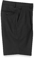 Paul Fredrick Mens Linen Pleated Shorts