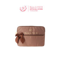 Maison De FLEUR - Satin Ribbon PC Case กระเป๋าโน๊ตบุ้ค 2 ช่อง ผ้าซาติน