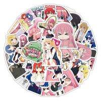 hotx【DT】 10/60Pcs BOCCHI THE ROCK! Anime Stickers Sticker Diy Diary Planner Decoration Scrapbooking Stationery Kids