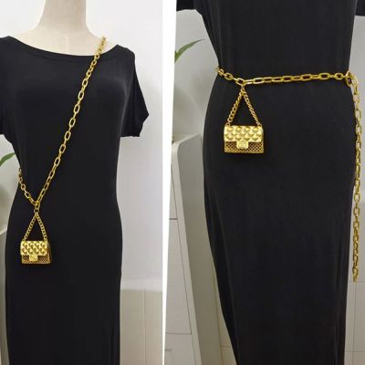 Luxury Designer Chain Belts For Womens Dress Jeans Trousers Mini Vintage Waist  Metal Bag Tassel Body Jewelry Accessories