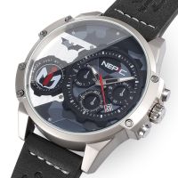 Cross-border new men watch fashion creative design multifunctional quartz movement mens 8804