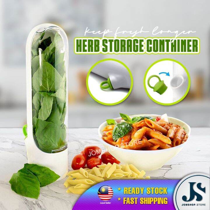 🇲🇾 Premium Herb Keeper and Herb Storage Container Extra Large Glass