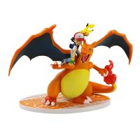 ตุ๊กตาอะนิเมะโปเกมอน17Cm,แอชเคตชัมปิกาจู Charizard PVC ของเล่นโมเดลตุ๊กตาขยับแขนขาได้ของขวัญคริสต์มาสสำหรับเด็กตุ๊กตาขยับแขนขาได้ S