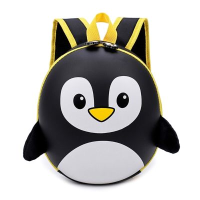 Schoolbag Penguin Orthopedic Schoolbag Cute Cartoon Children Backpack Kids Boy Girl Hard Shell Backpack Kids Mini Shoulder Bag